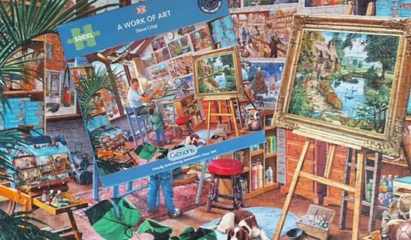 Gibsons - A Work of Art Jigsaw Puzzle (1000 Pieces)