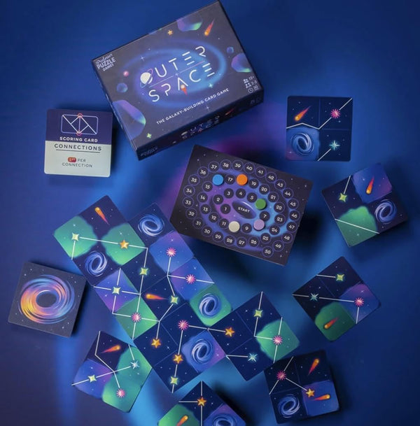 Professor Puzzle - Outer Space Galaxy Card Game Jigsaw Puzzle