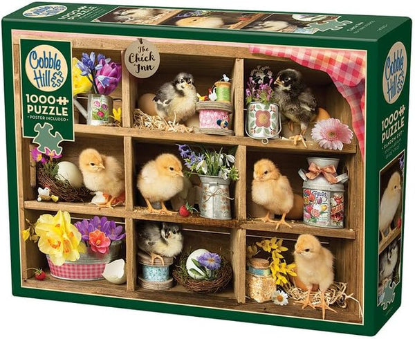 Cobble Hill - Chick Inn Jigsaw Puzzle (1000 Pieces)