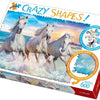 Trefl - Crazy Shapes! Galloping, Waves Jigsaw Puzzle (600 Pieces)