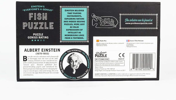 Professor Puzzle - Einstein's Fish Puzzle Jigsaw Puzzle