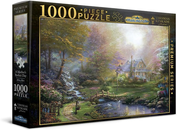 Harlington - A Mother’s Perfect Day by Thomas Kinkade Jigsaw Puzzle (1000 Pieces)