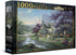 Harlington - Clocktower Cottage by Thomas Kinkade Jigsaw Puzzle (1000 Pieces)