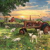 Cobble Hill - Field at Sunrise Jigsaw Puzzle (1000 Pieces)