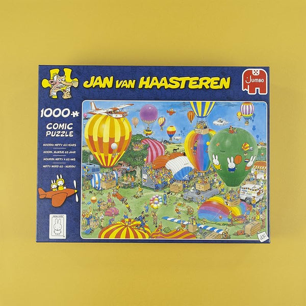 Jumbo - Hooray Miffy by Jan Van Haasteren Jigsaw Puzzle (1000 Pieces)