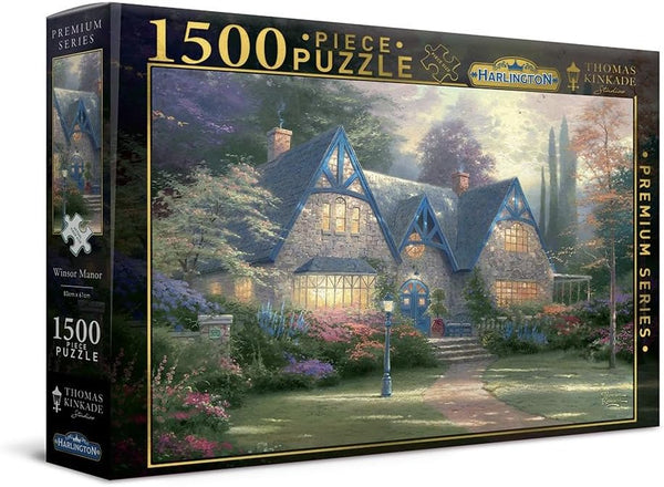 Harlington - Winsor Manor by Thomas Kinkade Jigsaw Puzzle (1500 Pieces)