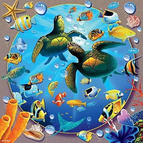 Ceaco - Undersea - Turtles by Jeff Wilkie Jigsaw Puzzle (550 Pieces)