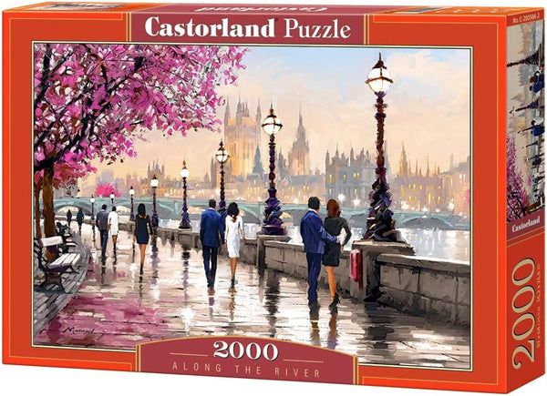 Castorland - Along The River Jigsaw Puzzle (2000 Pieces)