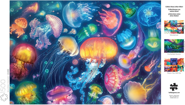 Buffalo Games - Jellyfish Fantasy Jigsaw Puzzle (1500 Pieces)