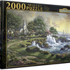 Harlington - Seaside Haven by Thomas Kinkade Jigsaw Puzzle (2000 Pieces)