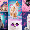 Trefl - Neon Colour Line Cats Jigsaw Puzzle (1000 Pieces)