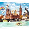 Trefl - Funny Cities, Dogs in London Jigsaw Puzzle (1000 Pieces)