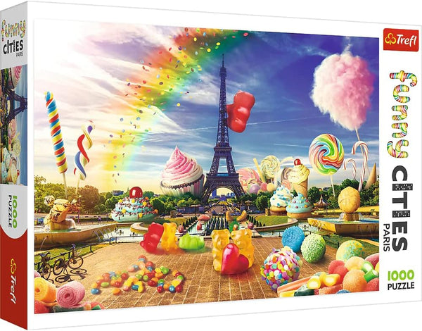 Trefl - Funny Cities, Sweet Paris Jigsaw Puzzle (1000 Pieces)