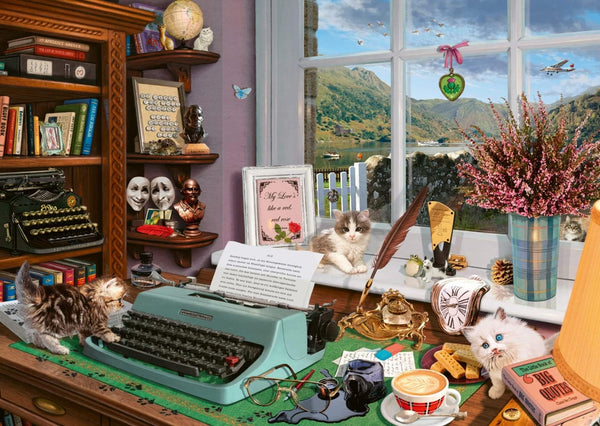 Schmidt - Secret Puzzle At The Writing Table by Steve Read Jigsaw Puzzle (1000 Pieces)