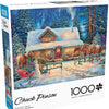 Buffalo Games - Winter's Oasis by Chuck Pinson Jigsaw Puzzle (1000 Pieces)