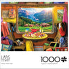 Buffalo Games - Swiss Train Ride by Lars Stewart Jigsaw Puzzle (1000 Pieces)