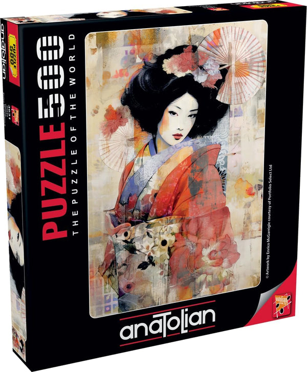 Anatolian - Geisha Jigsaw Puzzle (500 Pieces)