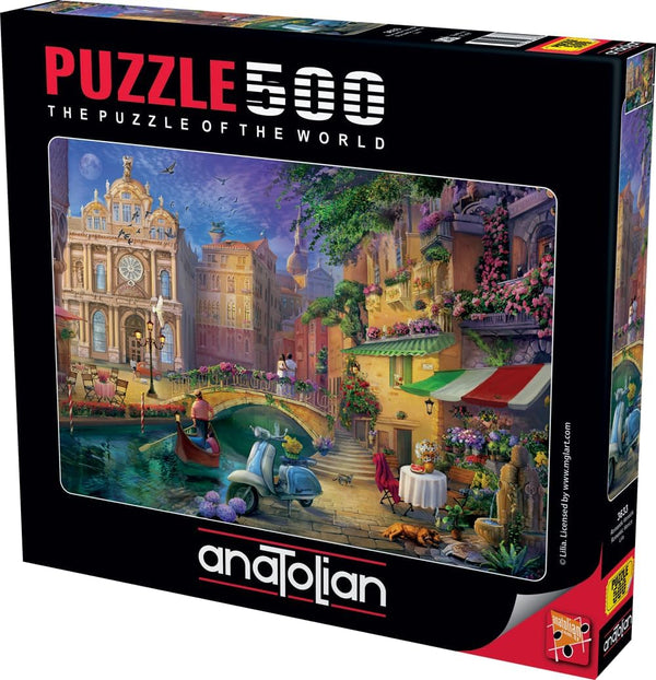 Anatolian - Romantic Venice Jigsaw Puzzle (500 Pieces)