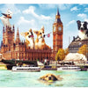 Trefl - Funny Cities, Dogs in London Jigsaw Puzzle (1000 Pieces)