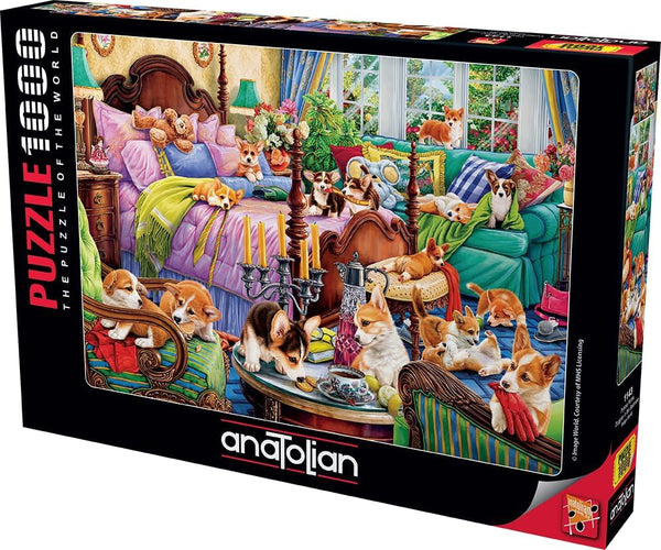 Anatolian - Doggies In The Bedroom Jigsaw Puzzle (1000 Pieces)