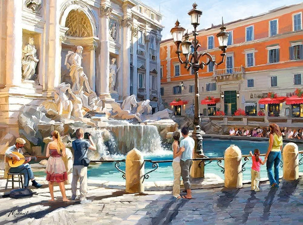 Castorland - The Trevi Fountain Jigsaw Puzzle (3000 Pieces)