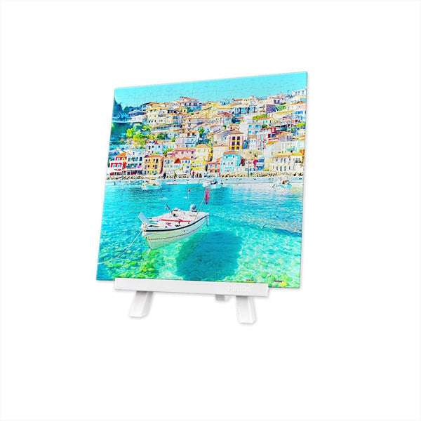 Pintoo - Showpiece Xs - Heaven On Earth, Greece Plastic Jigsaw Puzzle (256 Pieces)