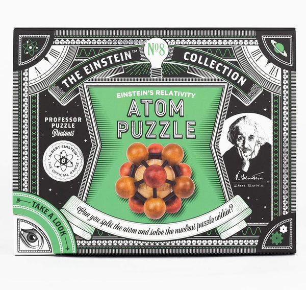 Professor Puzzle - Einstein's Atom Puzzle Jigsaw Puzzle