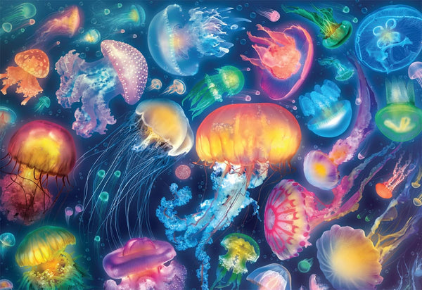 Buffalo Games - Jellyfish Fantasy Jigsaw Puzzle (1500 Pieces)