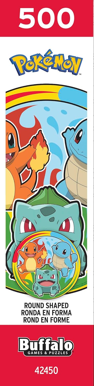 Buffalo Games - Pokemon - Kanto Badge Jigsaw Puzzle (500 Pieces)