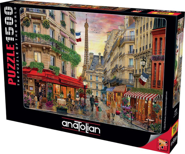 Anatolian - Cafe Eiffel Jigsaw Puzzle (1500 Pieces)