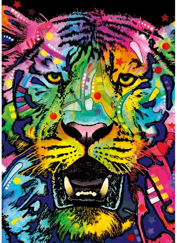 Heye - Jolly Pets, Wild Tiger Jigsaw Puzzle (1000 Pieces)