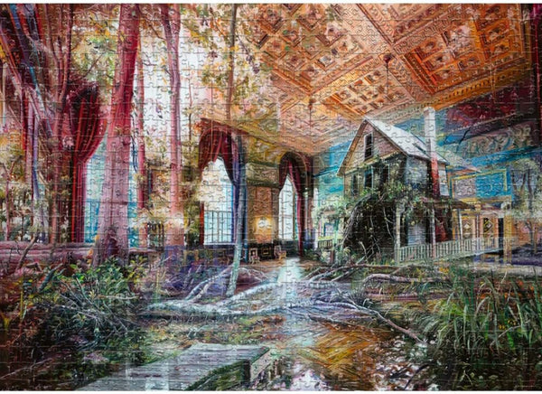 Heye - In/outside, Intruding House Jigsaw Puzzle (1000 Pieces)