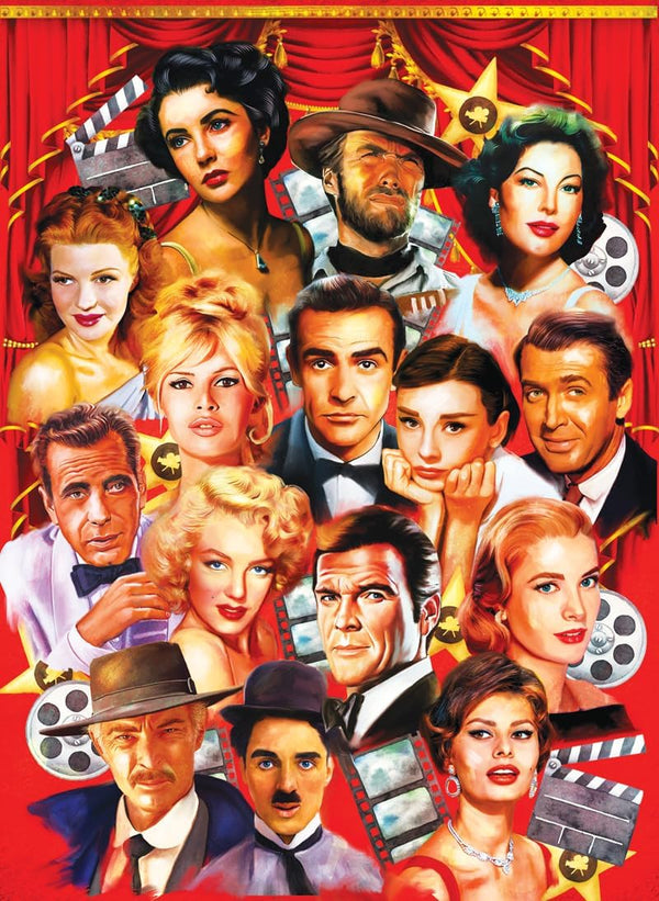 Anatolian - Hollywood Stars Jigsaw Puzzle (1000 Pieces)