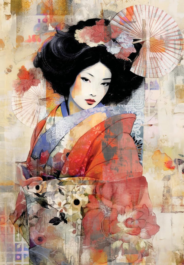 Anatolian - Geisha Jigsaw Puzzle (500 Pieces)