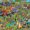 Jumbo - Food Truck Festival by Jan Van Haasteren Jigsaw Puzzle (1000 Pieces)