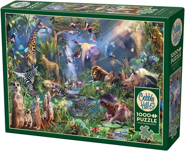 Cobble Hill - Into the Jungle Jigsaw Puzzle (1000 Pieces)