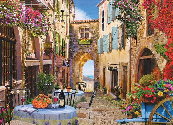 Cobble Hill - French Village Jigsaw Puzzle (1000 Pieces)