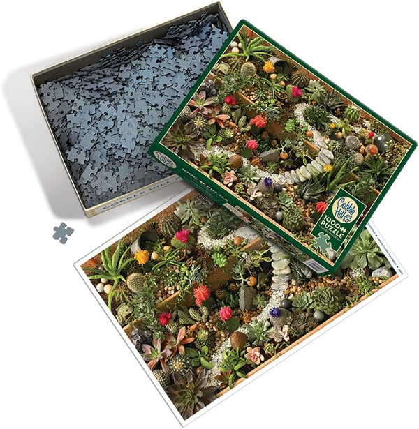 Cobble Hill - Succulent Garden Jigsaw Puzzle (1000 Pieces)