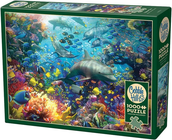 Cobble Hill - Vibrant Sea Jigsaw Puzzle (1000 Pieces)