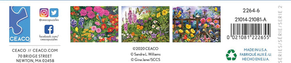 Ceaco - Hydrangeas - XL by Gina Jane Jigsaw Puzzle (300 Pieces)