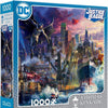 Harlington - DC Comics - Justice League Showdown at Gotham City Pier by Thomas Kinkade Jigsaw Puzzle (1000 Pieces)