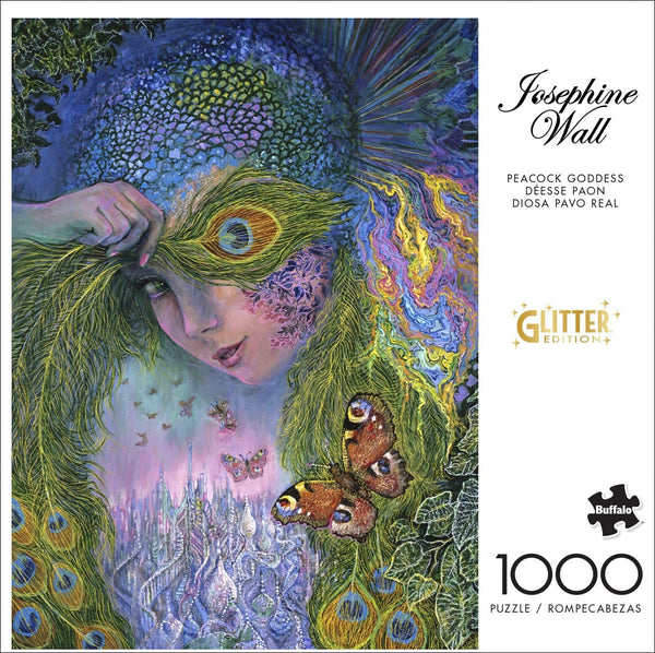 Buffalo Games - Peacock Goddess by Josephine Wall Jigsaw Puzzle (1000 Pieces)