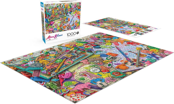 Buffalo Games - My Awesome Collection 1989 by Aimee Stewart Jigsaw Puzzle (1000 Pieces)