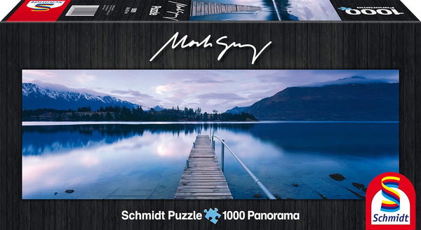 Schmidt - Lake Wakatipu New Zealand by Mark Gray Jigsaw Puzzle (1000 Pieces)