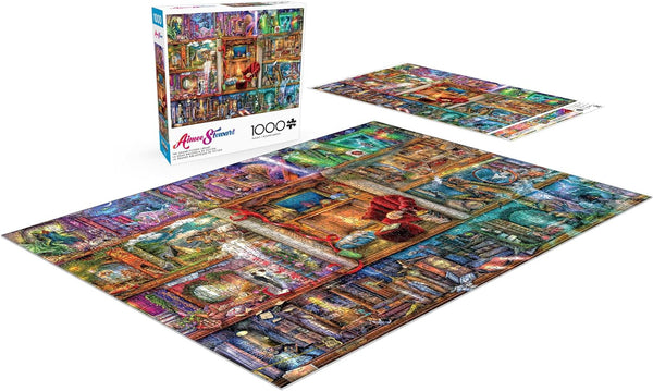 Buffalo Games - The Grand Fiction Library by Aimee Stewart Jigsaw Puzzle (1000 Pieces)