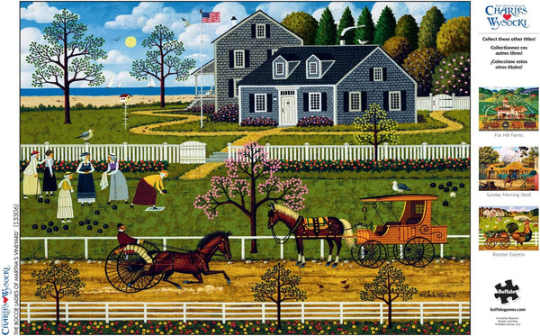 Buffalo Games - Charles Wysocki - The Boccie Ladies of Martha's Vineyard - 1000 Piece Jigsaw Puzzle