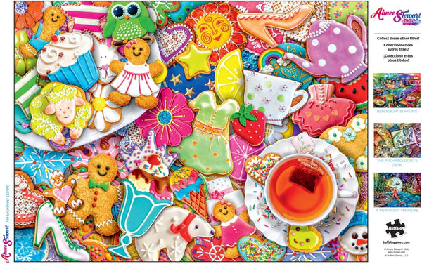 Buffalo Games - Tea and Cookies by Aimee Stewart Jigsaw Puzzle (1000 Pieces)