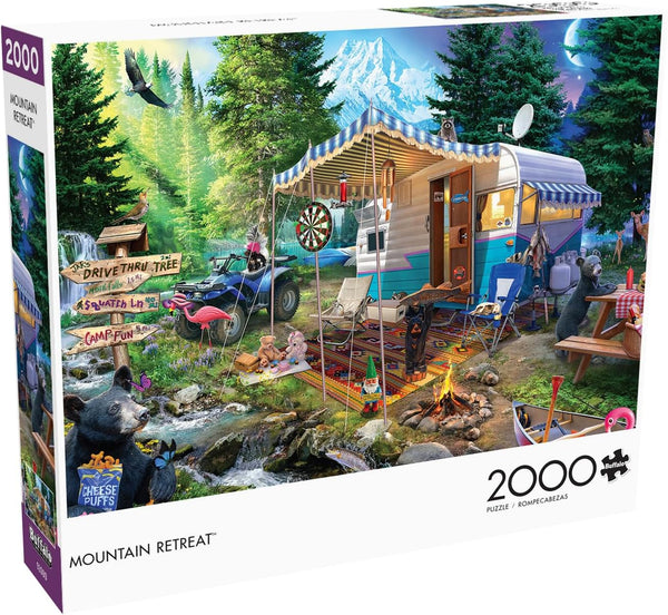 Buffalo Games - Mountain Retreat Jigsaw Puzzle (2000 Pieces)