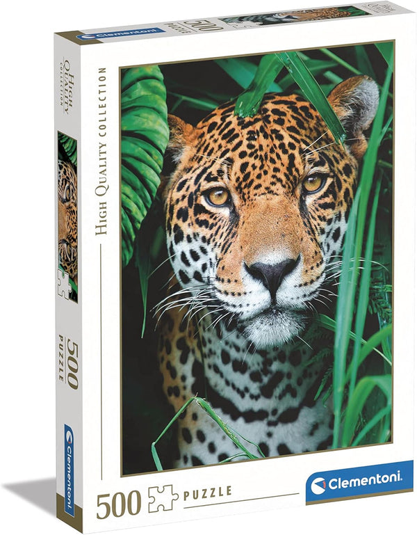 Clementoni - Jaguar in Jungle Jigsaw Puzzle (500 Pieces)