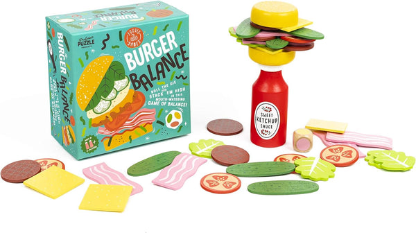 Professor Puzzle - Burger Balance Stack 'em High Jigsaw Puzzle